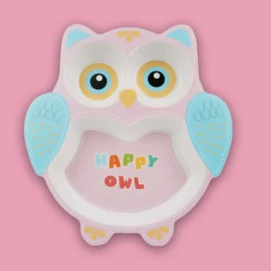 Bamboo Kids Owl Dinnerware Set 5 Pcs